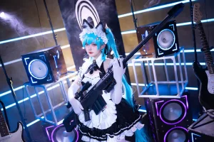 Natsuko_夏夏子《Nikke普丽瓦蒂》主题写真：64张全套美图