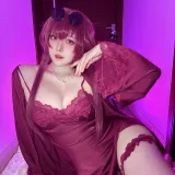 Natsuko_夏夏子《卡芙卡睡衣》主题写真：34张全套美图，含6个视频