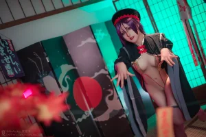 Natsuko_夏夏子《源赖光 僵尸同人》主题写真：51张全套美图