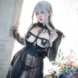 Natsuko_夏夏子《黑蝴蝶》主题写真：62张全套美图，含1个视频