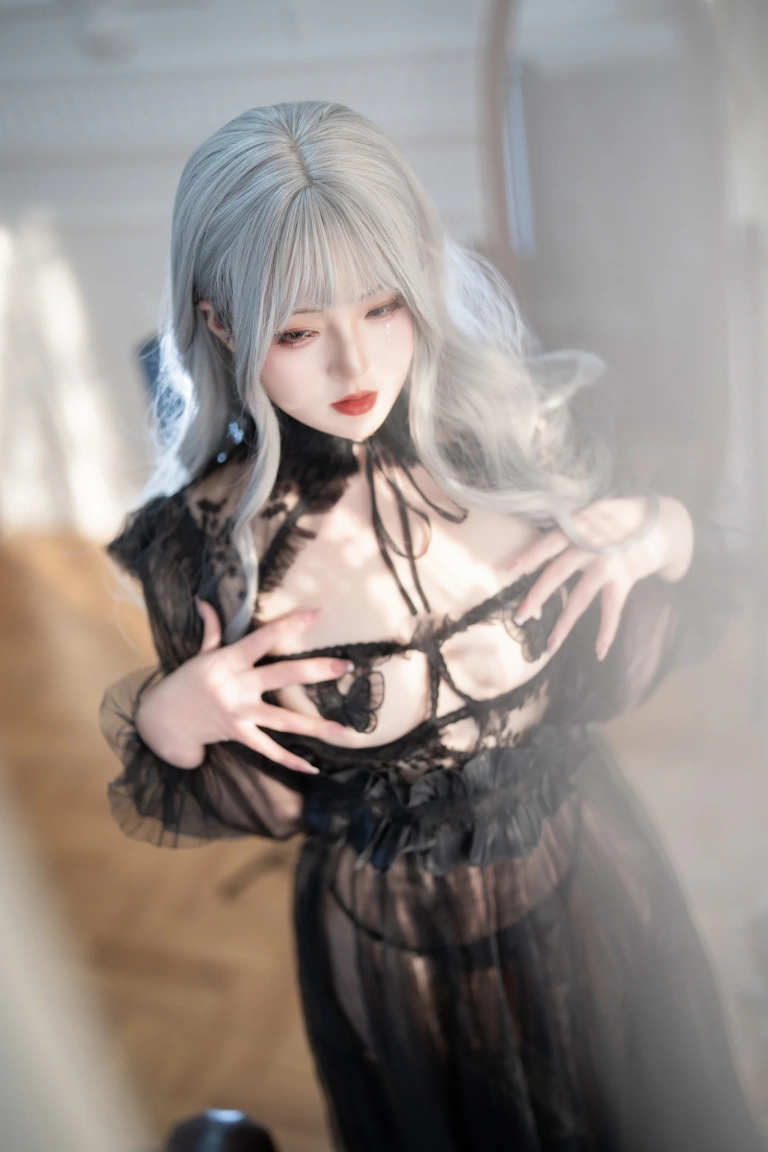 Natsuko_夏夏子《黑蝴蝶》主题写真：62张全套美图，含1个视频