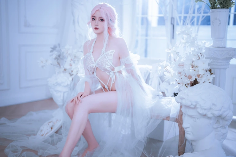 Natsuko_夏夏子《白天蛾》主题写真：61张全套美图
