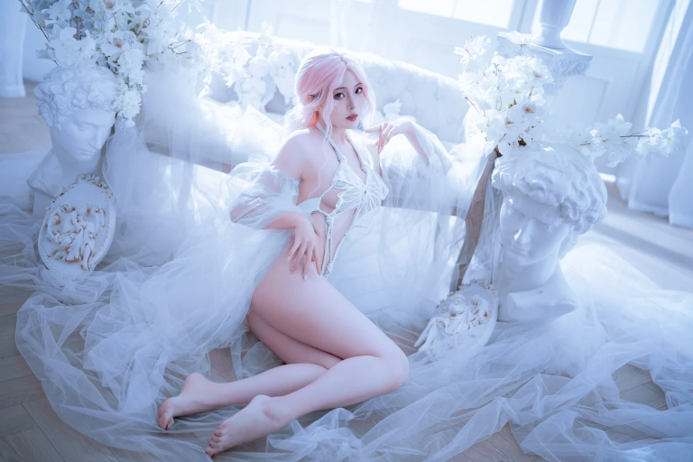 Natsuko_夏夏子《白天蛾》主题写真：61张全套美图