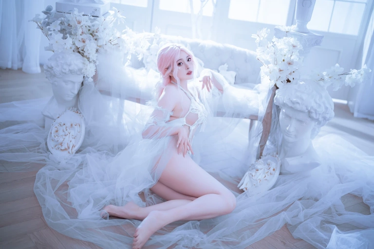 Natsuko_夏夏子《白天蛾》主题写真：61张全套美图