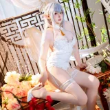 Natsuko_夏夏子《碧蓝航线 阿尔比恩旗袍》主题写真：52张全套美图