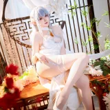Natsuko_夏夏子《碧蓝航线 阿尔比恩旗袍》主题写真：52张全套美图