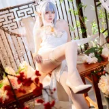 Natsuko_夏夏子《碧蓝航线 阿尔比恩旗袍》主题写真：52张全套美图
