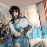 Natsuko_夏夏子《崩坏·星穹铁道 阮梅》主题写真：76张全套美图