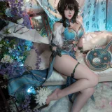 Natsuko_夏夏子《崩坏·星穹铁道 阮梅》主题写真：76张全套美图