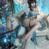 Natsuko_夏夏子《崩坏·星穹铁道 阮梅》主题写真：76张全套美图