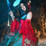 Natsuko_夏夏子《黑神话·悟空 萍萍》主题写真：76张全套美图