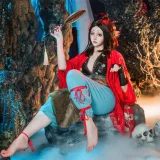 Natsuko_夏夏子《黑神话·悟空 萍萍》主题写真：76张全套美图