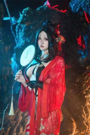 Natsuko_夏夏子《黑神话·悟空 萍萍》主题写真：76张全套美图