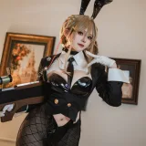Natsuko_夏夏子《NIKKE 爱德·特工兔女郎》主题写真：86张全套美图，含4个视频