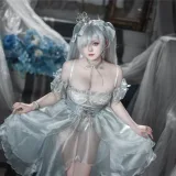 Natsuko_夏夏子《灰姑娘水晶公主Cinderella（NIKKE The Goddess of Victory）》主题写真：95张全套美图