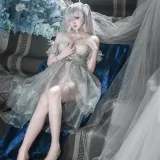 Natsuko_夏夏子《灰姑娘水晶公主Cinderella（NIKKE The Goddess of Victory）》主题写真：95张全套美图