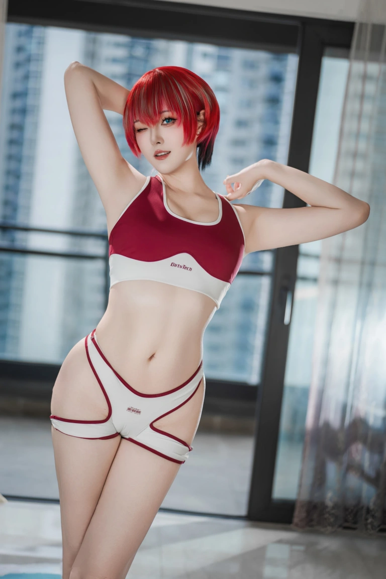 Natsuko_夏夏子《GQuuuuuuX 玛秋》主题写真：74张全套美图