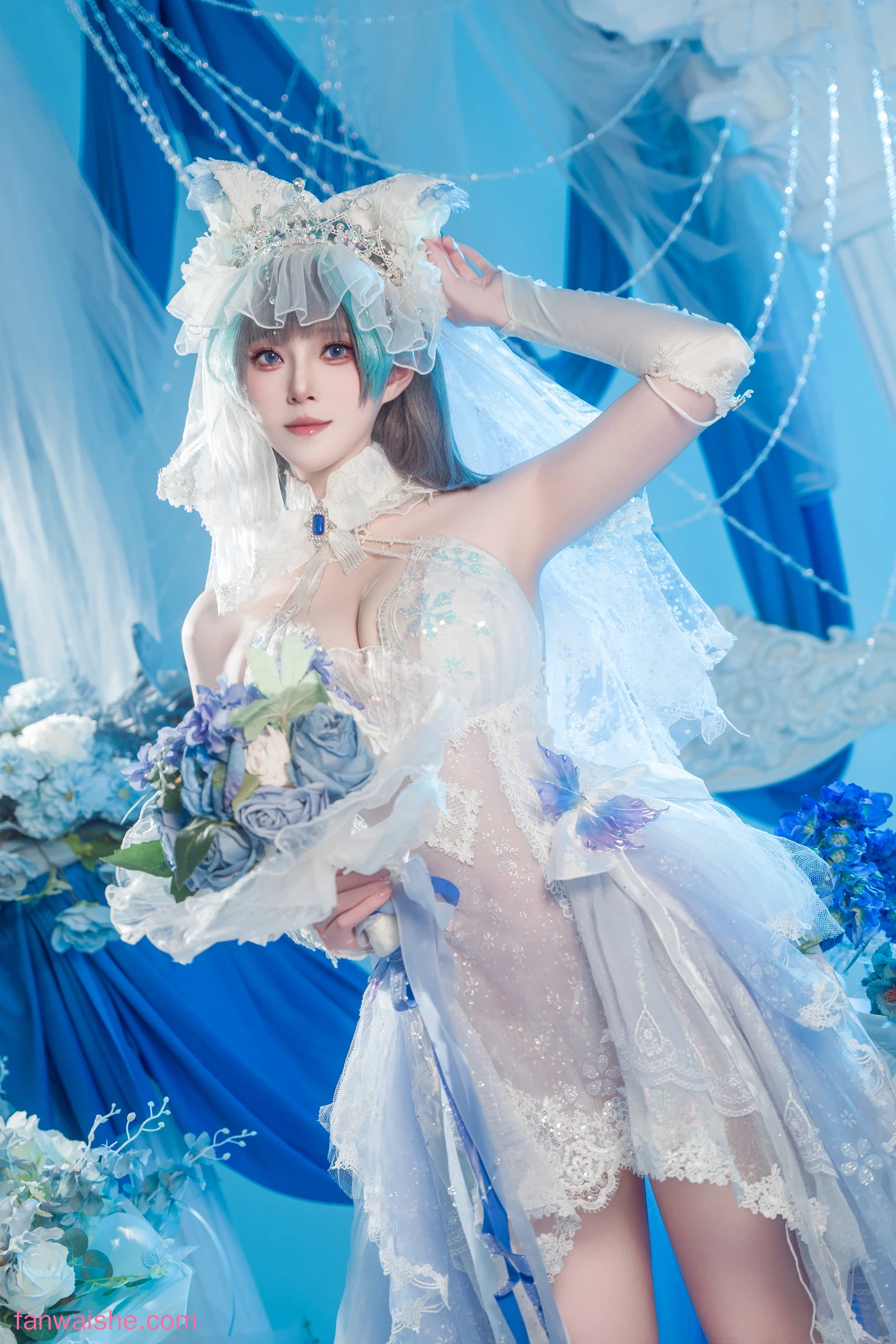 Natsuko_夏夏子 Natsuko_夏夏子 NO.088 - 碧蓝航线 柴郡婚纱