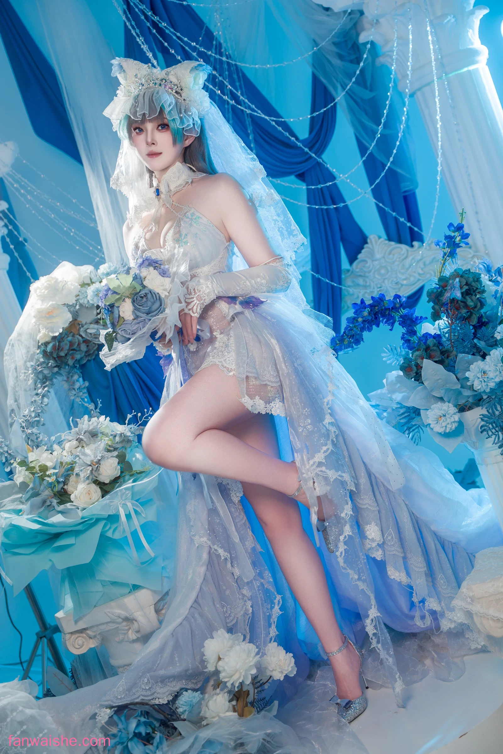 Natsuko_夏夏子 Natsuko_夏夏子 NO.088 - 碧蓝航线 柴郡婚纱