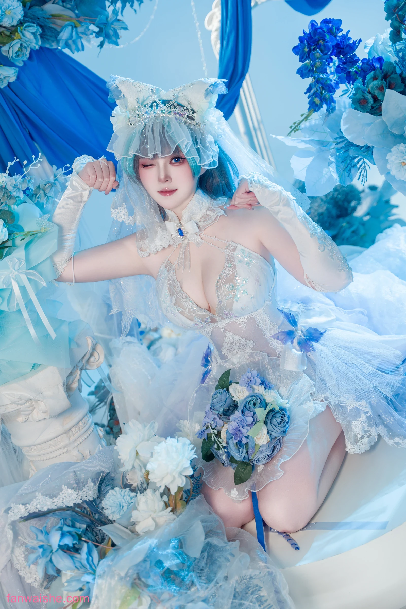 Natsuko_夏夏子 Natsuko_夏夏子 NO.088 - 碧蓝航线 柴郡婚纱