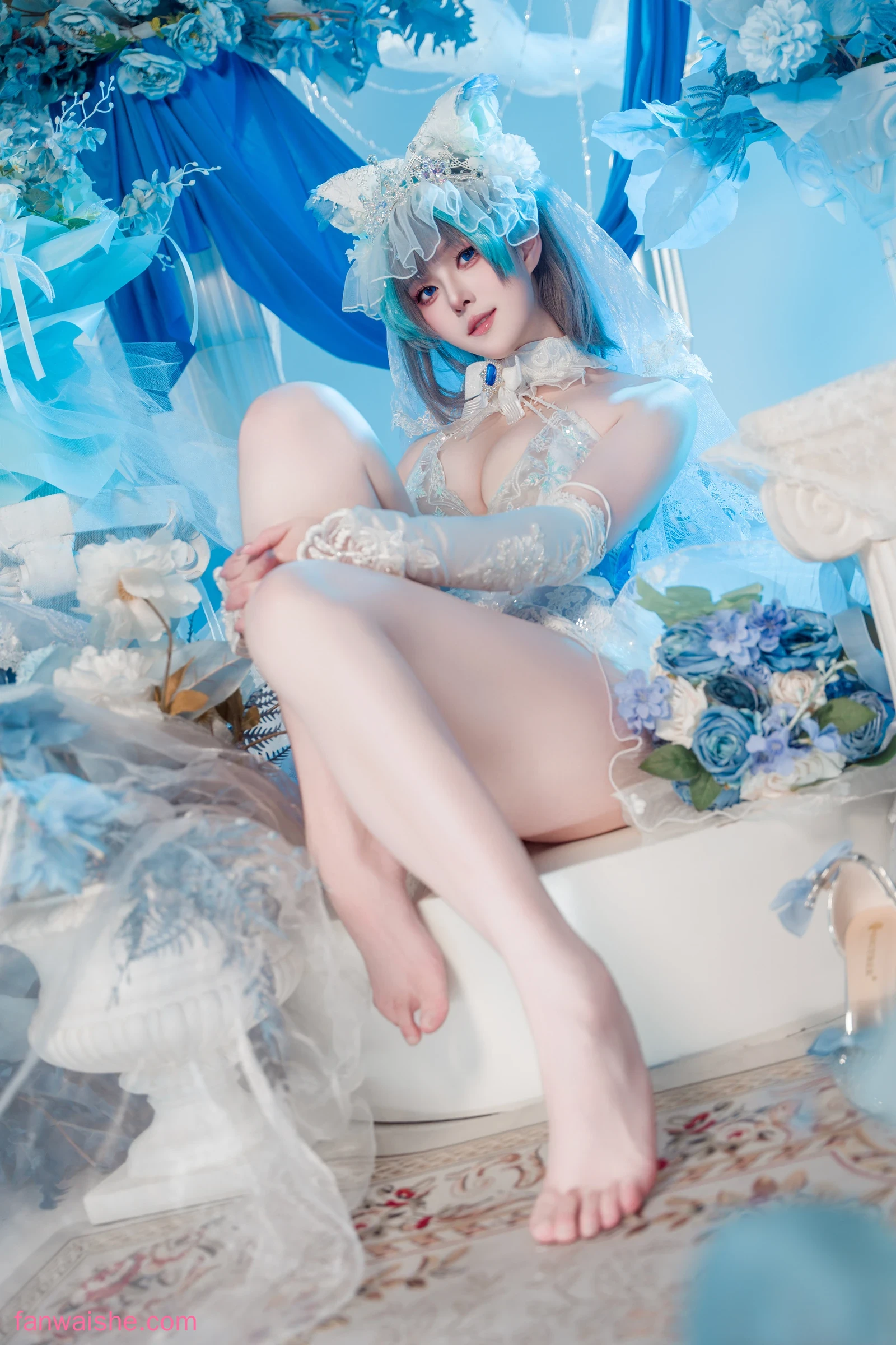 Natsuko_夏夏子 Natsuko_夏夏子 NO.088 - 碧蓝航线 柴郡婚纱
