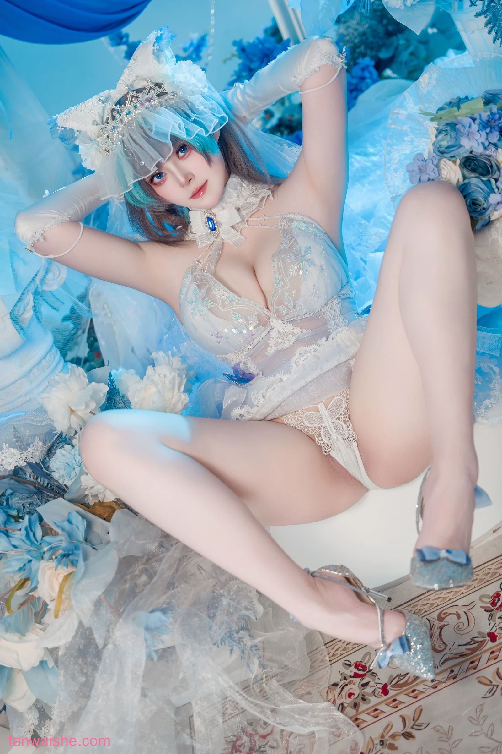Natsuko_夏夏子 Natsuko_夏夏子 NO.088 - 碧蓝航线 柴郡婚纱