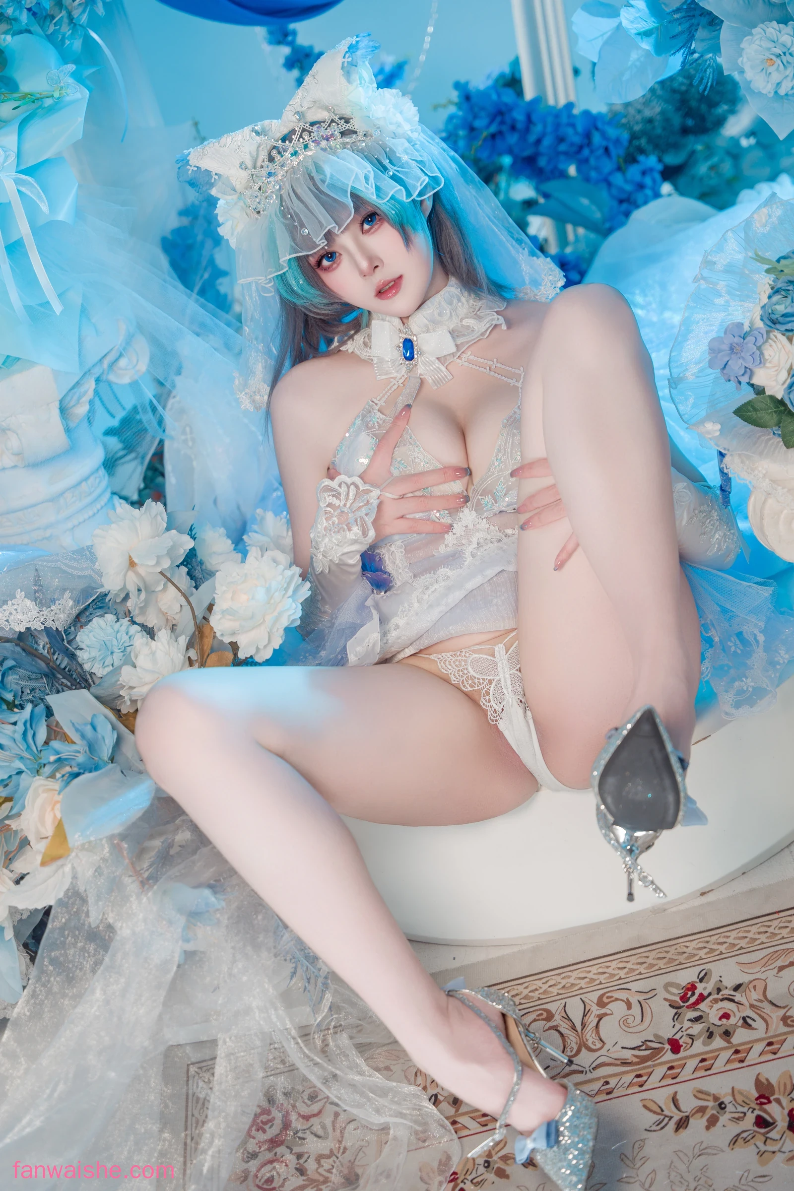 Natsuko_夏夏子 Natsuko_夏夏子 NO.088 - 碧蓝航线 柴郡婚纱