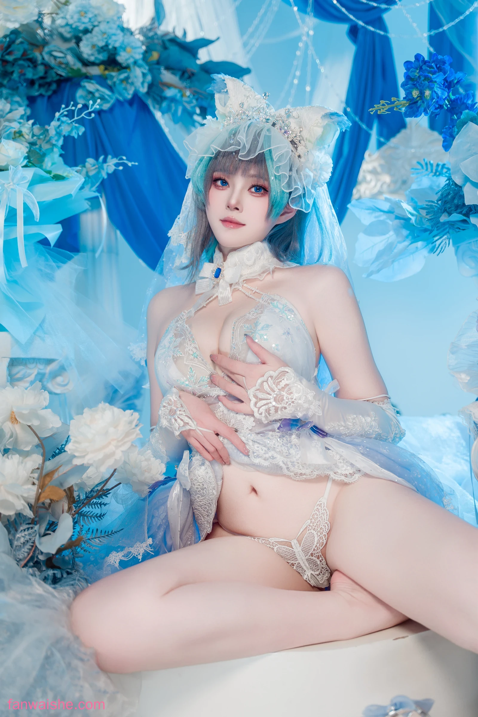 Natsuko_夏夏子 Natsuko_夏夏子 NO.088 - 碧蓝航线 柴郡婚纱