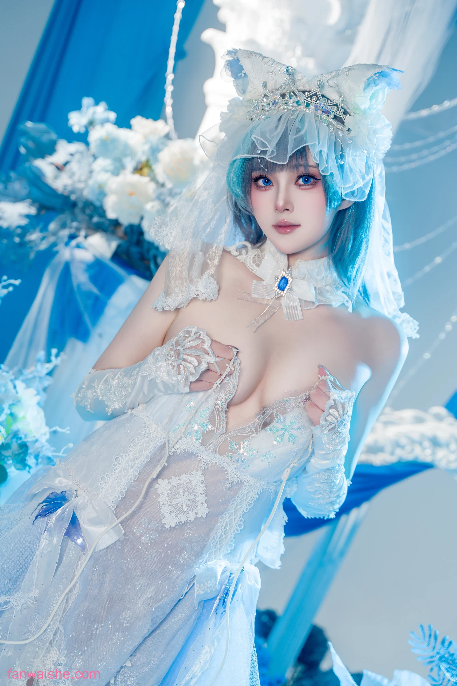Natsuko_夏夏子 Natsuko_夏夏子 NO.088 - 碧蓝航线 柴郡婚纱