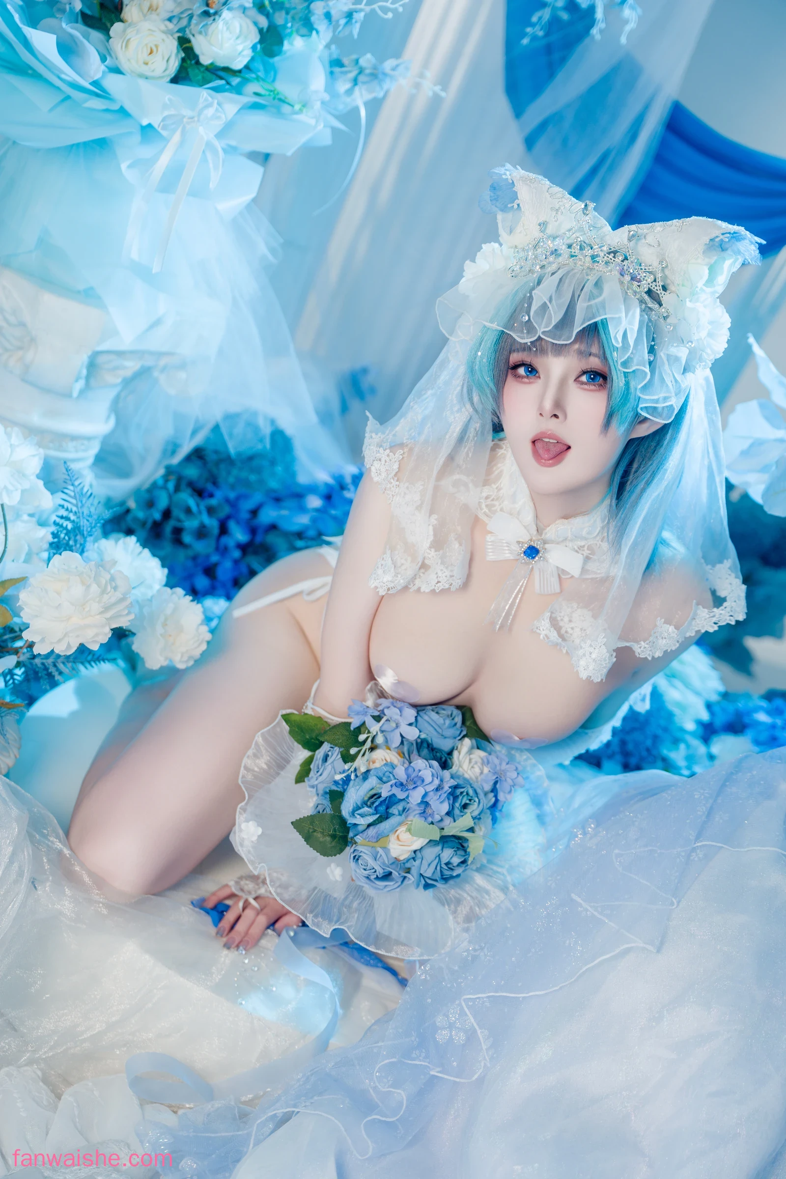 Natsuko_夏夏子 Natsuko_夏夏子 NO.088 - 碧蓝航线 柴郡婚纱
