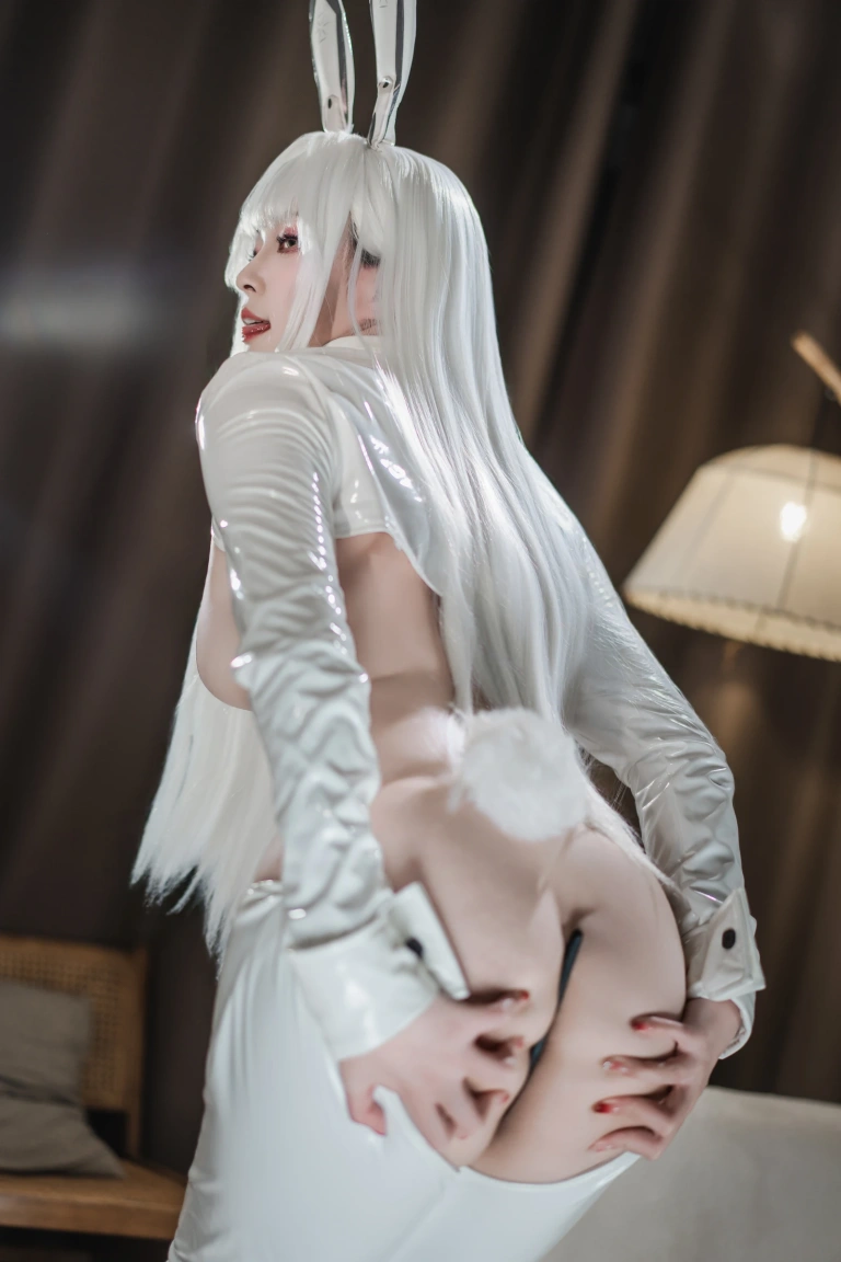 Natsuko_夏夏子《NIKKE 布兰儿 逆兔女郎》主题写真：81张全套美图