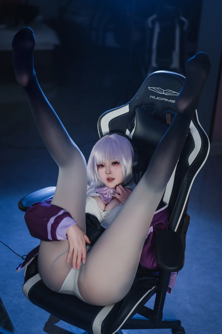 Natsuko_夏夏子《GRIDMAN 新条茜》主题写真：82张全套美图