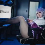 Natsuko_夏夏子《GRIDMAN 新条茜》主题写真：82张全套美图