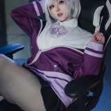 Natsuko_夏夏子《GRIDMAN 新条茜》主题写真：82张全套美图