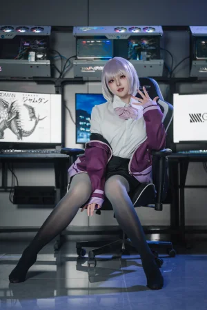 Natsuko_夏夏子《GRIDMAN 新条茜》主题写真：82张全套美图