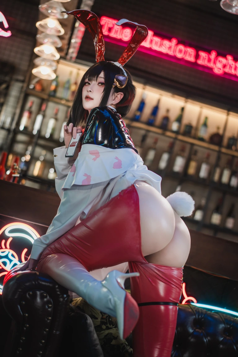 Natsuko_夏夏子《NIKKE 露姬 倒霉兔》主题写真：63张全套美图