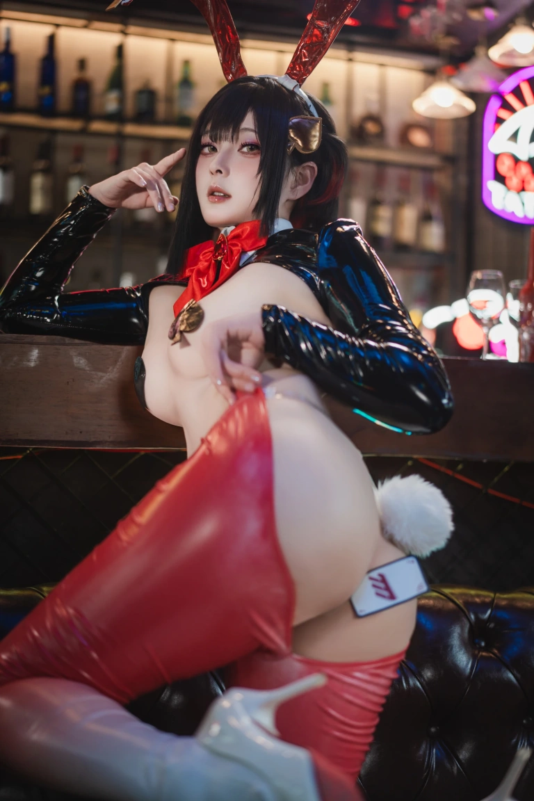 Natsuko_夏夏子《NIKKE 露姬 倒霉兔》主题写真：63张全套美图