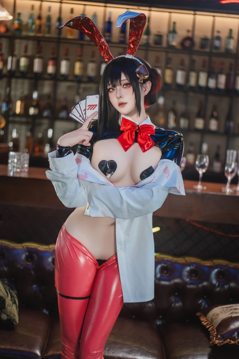 Natsuko_夏夏子《NIKKE 露姬 倒霉兔》主题写真：63张全套美图