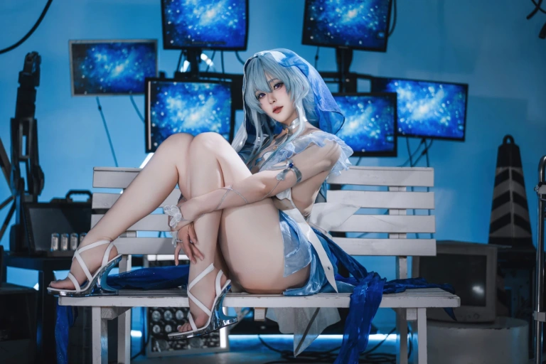 Natsuko_夏夏子《鸣潮 守岸人》主题写真：76张全套美图