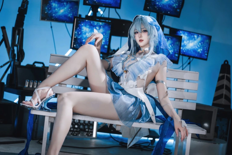 Natsuko_夏夏子《鸣潮 守岸人》主题写真：76张全套美图