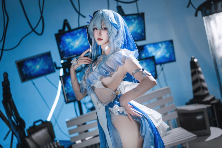 Natsuko_夏夏子《鸣潮 守岸人》主题写真：76张全套美图