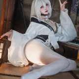 Natsuko_夏夏子《碧蓝航线 白凤和服》主题写真：87张全套美图