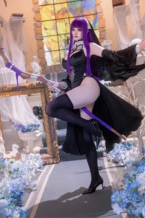 Natsuko_夏夏子《葬送的芙莉莲 菲伦 修女》主题写真：123张全套美图，含6个视频