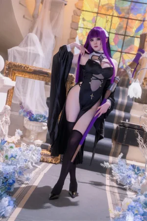 Natsuko_夏夏子《葬送的芙莉莲 菲伦 修女》主题写真：123张全套美图，含6个视频