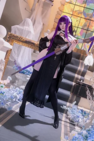 Natsuko_夏夏子《葬送的芙莉莲 菲伦 修女》主题写真：123张全套美图，含6个视频