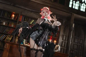 Natsuko_夏夏子《绝区零 雷米尔》主题写真：89张全套美图