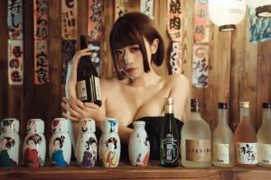 奈汐酱nice《老板娘1 热情老板娘》主题写真：16张全套美图