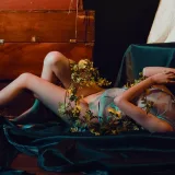 奈汐酱nice《小雏菊》主题写真：18张全套美图