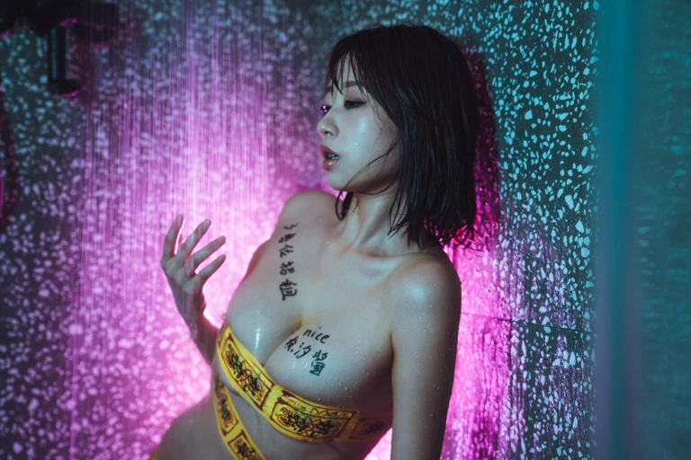 奈汐酱nice《广告位》主题写真：28张全套美图