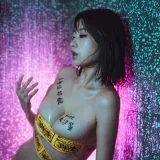 奈汐酱nice《广告位》主题写真：28张全套美图